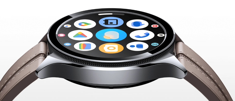 Chytré hodinky Xiaomi Watch 2 Pro 46mm - Silver / Brown Elegant Band