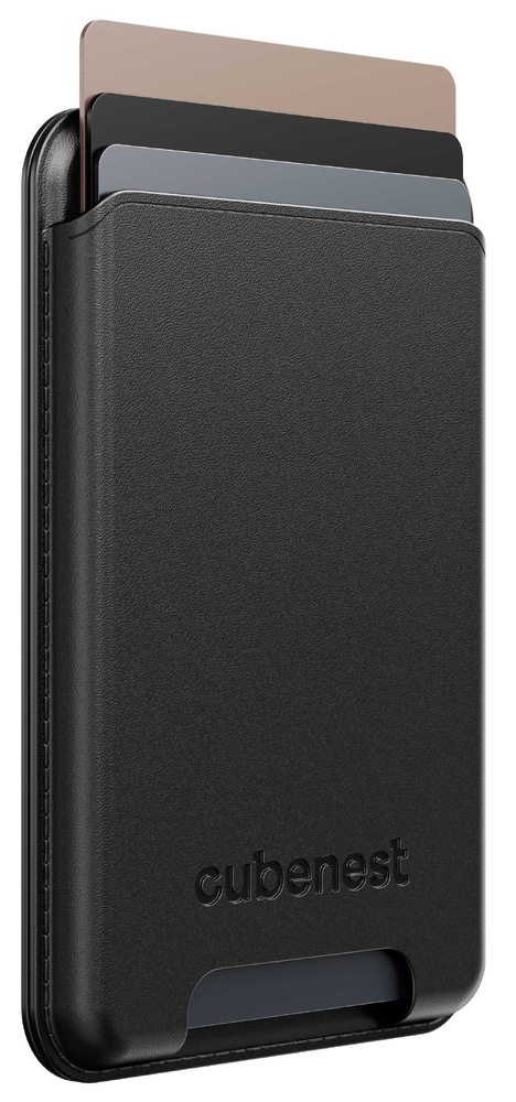 Peněženka Cubenest Magnetic Wallet Stand černá Peněženka Cubenest Magnetic Wallet Stand černá