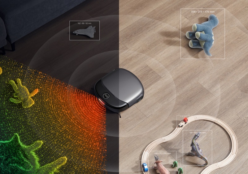 Robotický vysavač Anker Eufy S1 Pro 8000Pa mapuje prostor pomocí laserové navigace LiDAR