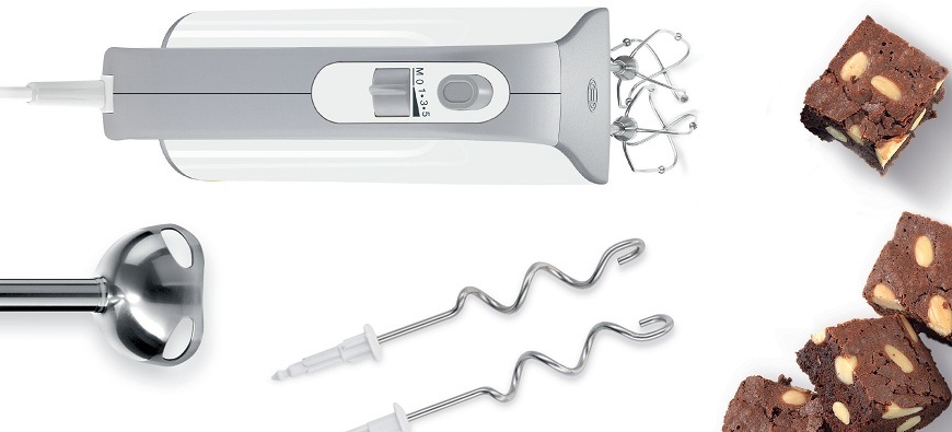 Ruční šlehač Bosch MFQ4070 stříbrný/bílý Ruční šlehač Bosch MFQ4070 stříbrný/bílý