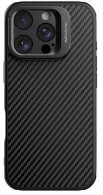 Kryt na mobil Nillkin CarboProp Aramid Magnetic na Apple iPhone 16 Pro v černé barvě
