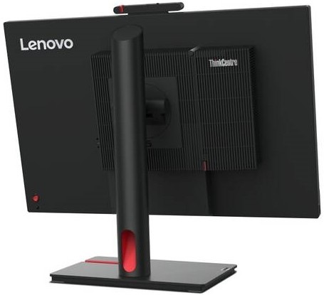 Monitor Lenovo ThinkCentre TIO-24 Gen5 černý Monitor Lenovo ThinkCentre TIO-24 Gen 5 ze zadní strany.