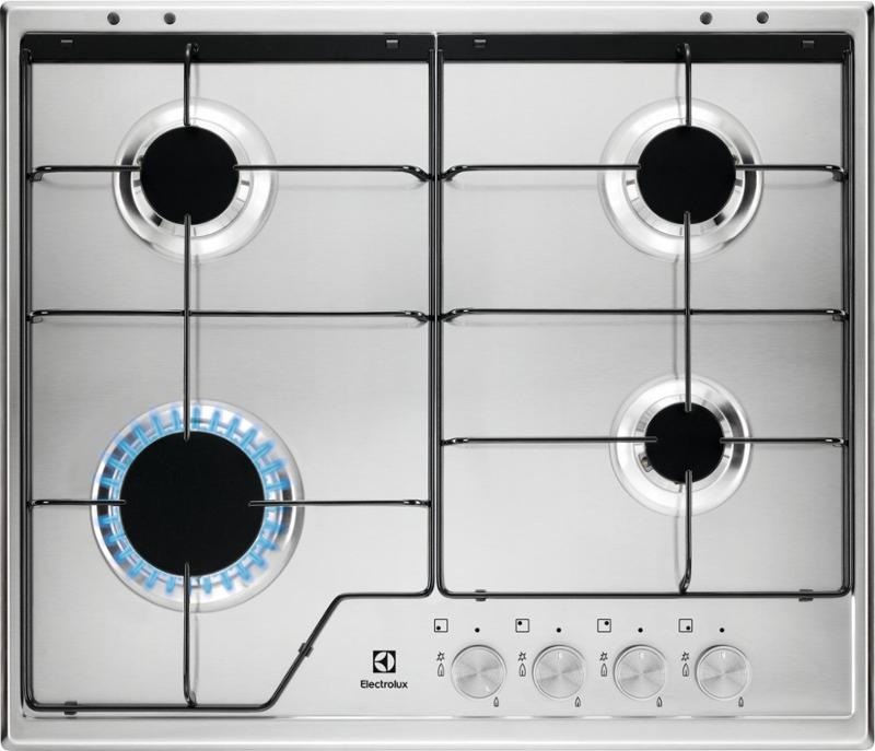 Plynová varná deska Electrolux KGS6424SX nerez