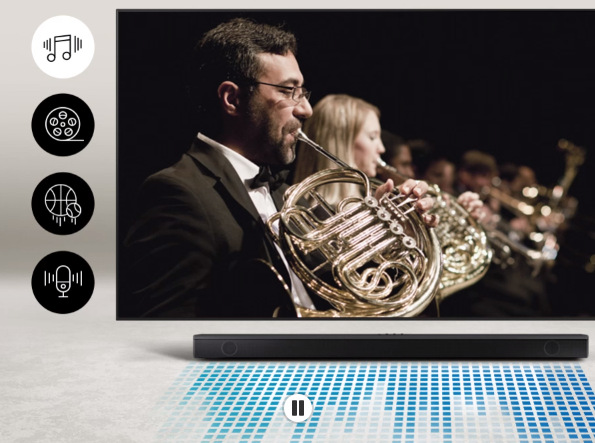 Soundbar Samsung HW-B650 černý