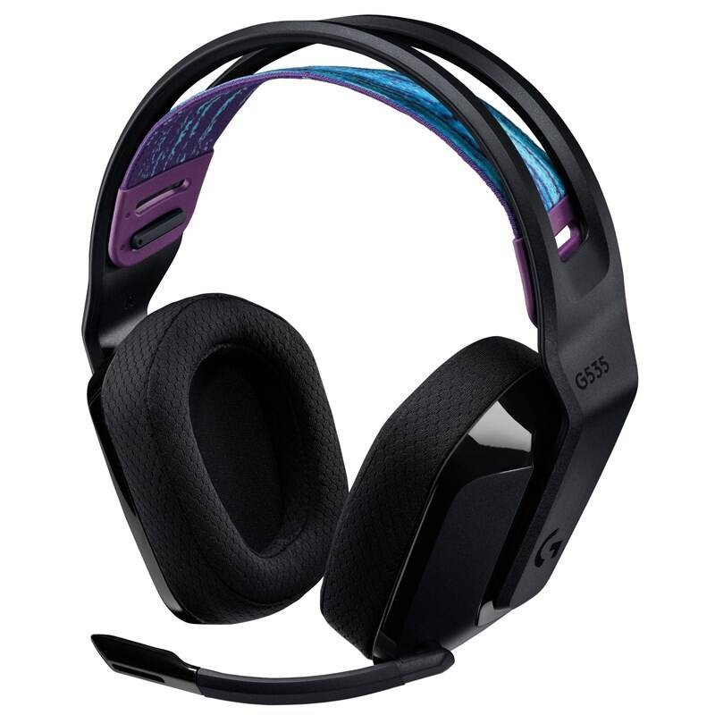 Headset Logitech Gaming G535 Lightspeed černý