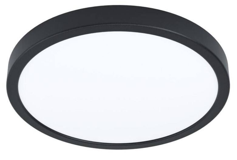 Stropní svítidlo Eglo Fueva-Z, kruh, 28,5 cm černé