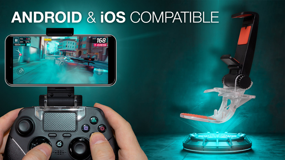 Gamepad Evolveo Ptero 4PS, pro PC, PlayStation 4, iOS a Android černý Evolveo Ptero 4PS