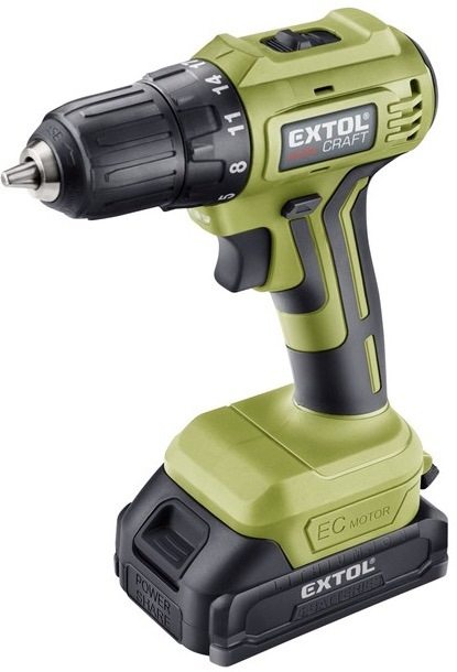 Vrtací šroubovák Extol Craft 402450 (s baterií)