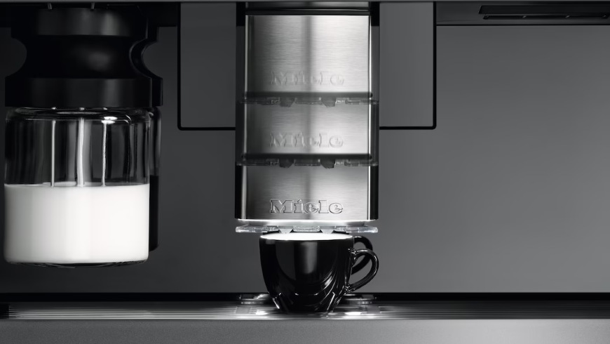Vestavné espresso Miele CVA 7440 nerez Vestavné espresso Miele CVA 7440 nerez
