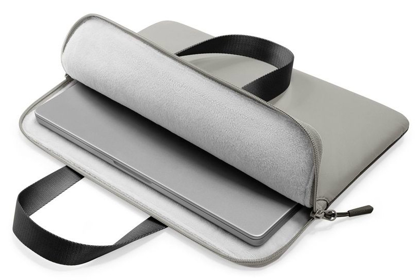 Brašna na notebook tomtoc Light-A21 Dual-color Slim Handbag 13,5" - šedá