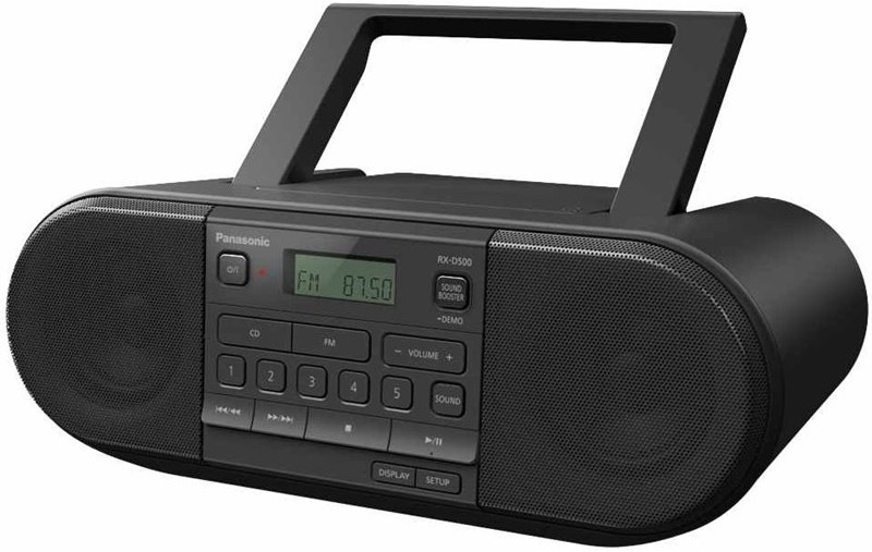 Radiopřijímač s CD Panasonic RX-D500EG-K