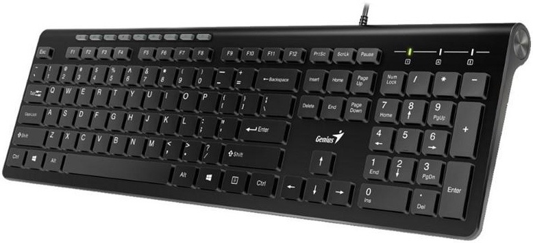 Klávesnice Genius Slimstar 230, CZ/SK layout černá