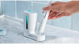 UV sanitizér Philips Sonicare HX6907/01, bílá