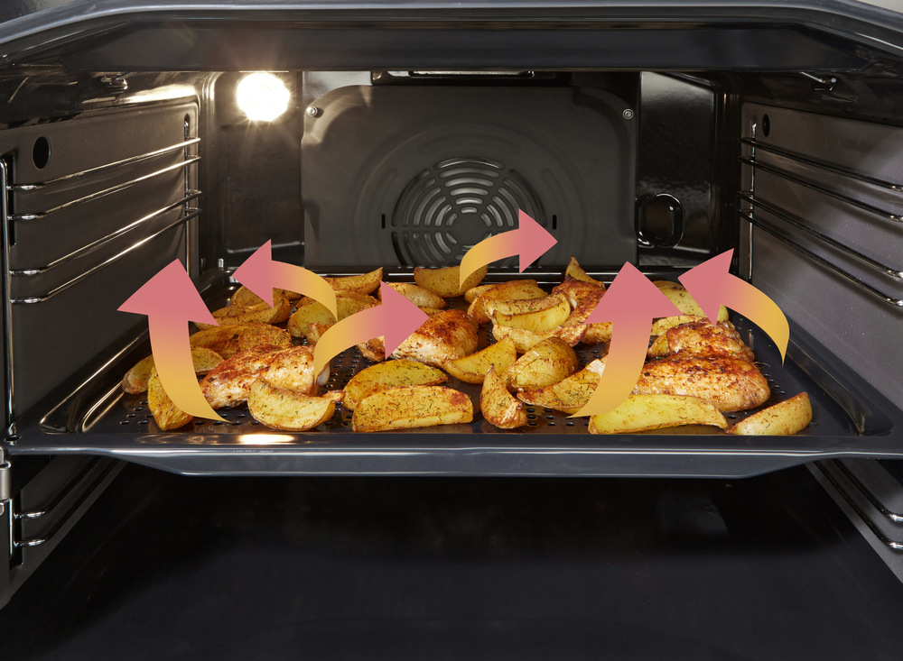 Sporák K50 Gorenje GKS6C71XF, nerezová, AirFry