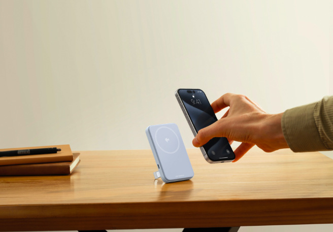 Powerbanka EcoFlow Rapid Magnetic 5000mAh světle modrá Powerbank EcoFlow Rapid Magnetic 5000mAh - světle modrá