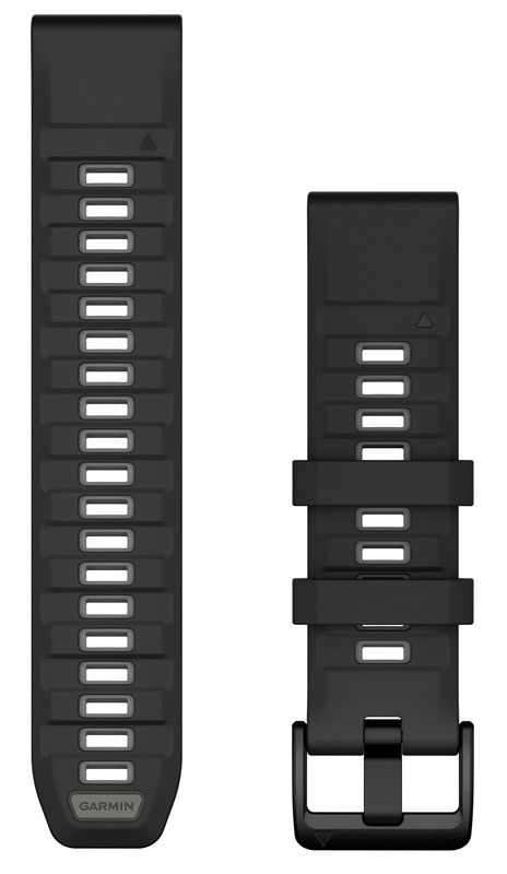 Řemínek Garmin QuickFit (22 mm) černý/šedý