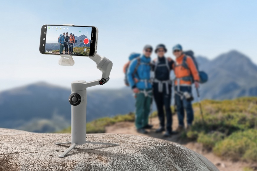 Insta360 Flow 2 Standard Bundle, šedá