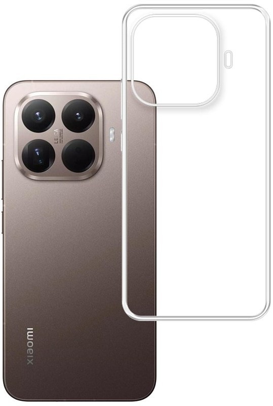 Kryt na mobil 3mk Clear Case na Xiaomi 15T Pro v průhledném designu