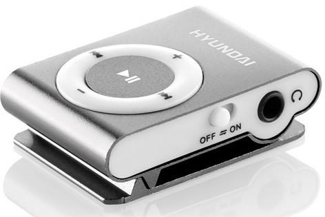 MP3 přehrávač Hyundai MP213S stříbrný
