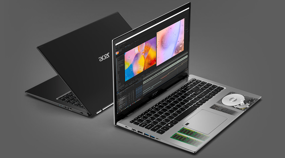 Notebook Acer Aspire 5 (A515-56G-51Q6) stříbrný Notebook Acer Aspire 5 (A515-56G-51Q6) stříbrný