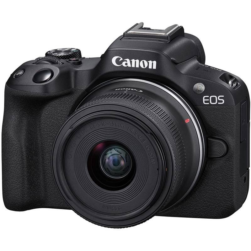 Digitální fotoaparát Canon EOS R50 + RF-S 18-45 mm IS STM černý
