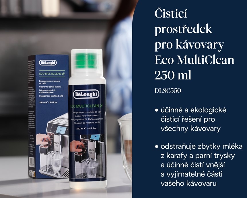 Čisticí přípravek De'Longhi Eco MultiClean 250 ml