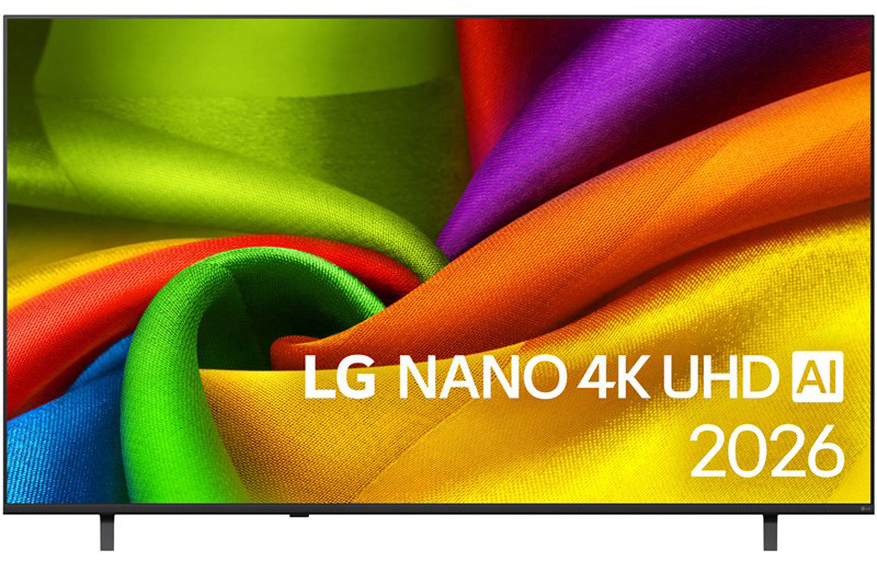 Chytrá televize LG 75NU850B s Nano technologií, černá barva
