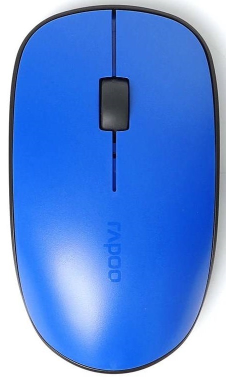 Myš Rapoo M200 modrá