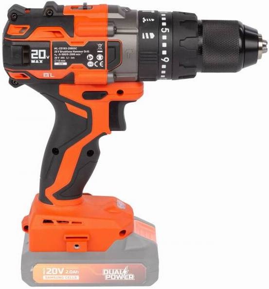 Aku vrtačka POWERPLUS POWDP15220 (bez baterie)