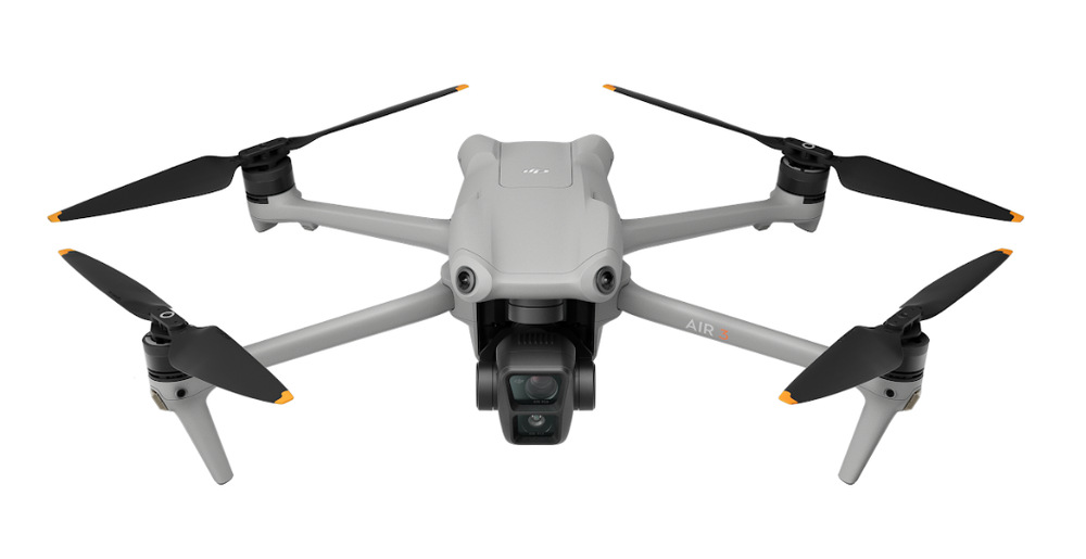 Dron DJI Air 3 (DJI RC-N2) šedý Dron DJI Air 3 (DJI RC-N2) šedý