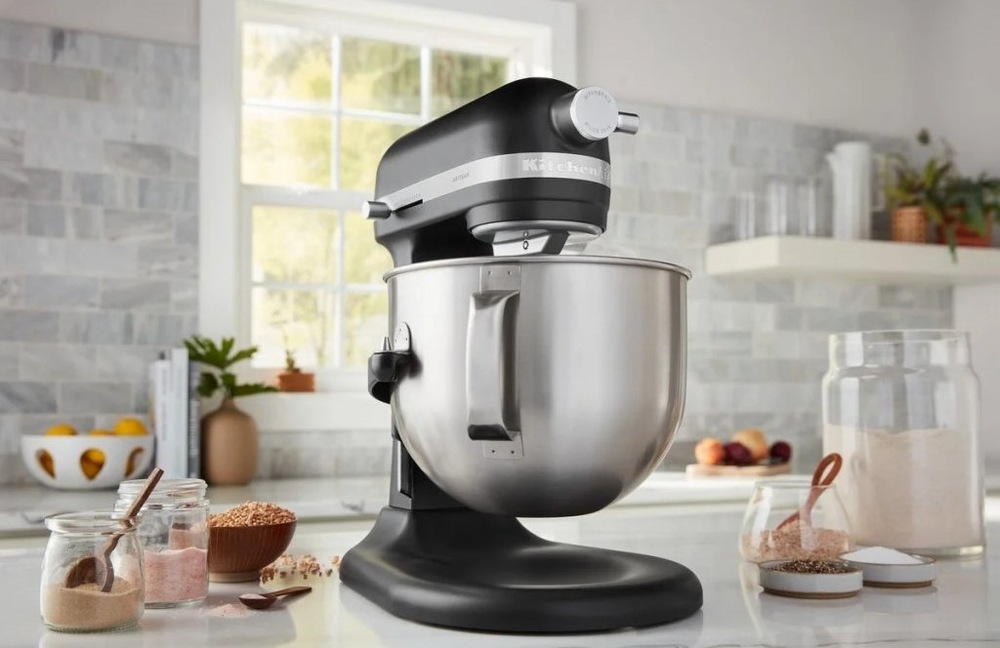 Kuchyňský robot KitchenAid Artisan 5KSM60SPXEBM černý Kuchyňský robot KitchenAid Artisan 5KSM60SPXEBM černý