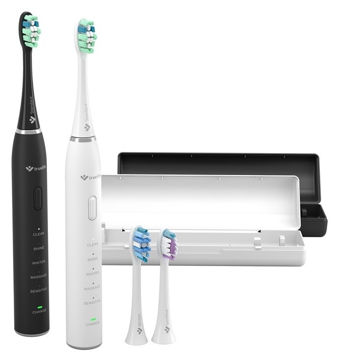 Zubní kartáček TrueLife TrueLife SonicBrush Clean30 Duo černý/bílý