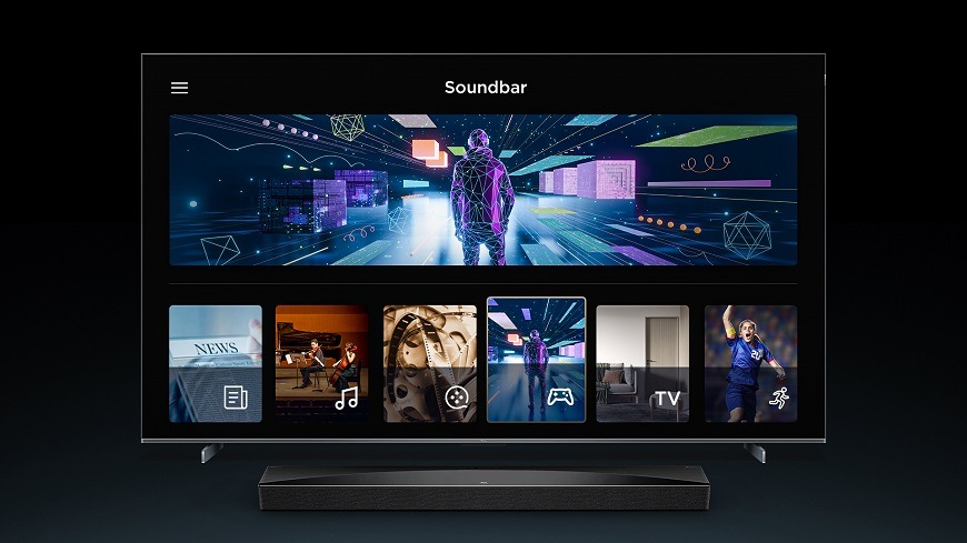 Soundbar TCL Q75HE černý Soundbar TCL Q75HE černý