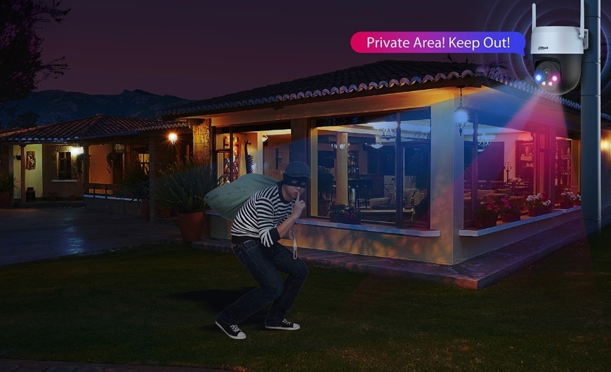 IP kamera Dahua P3AS-PV PTZ, 3Mpx, f=4mm bílá Dahua P3AS-PV, bílá