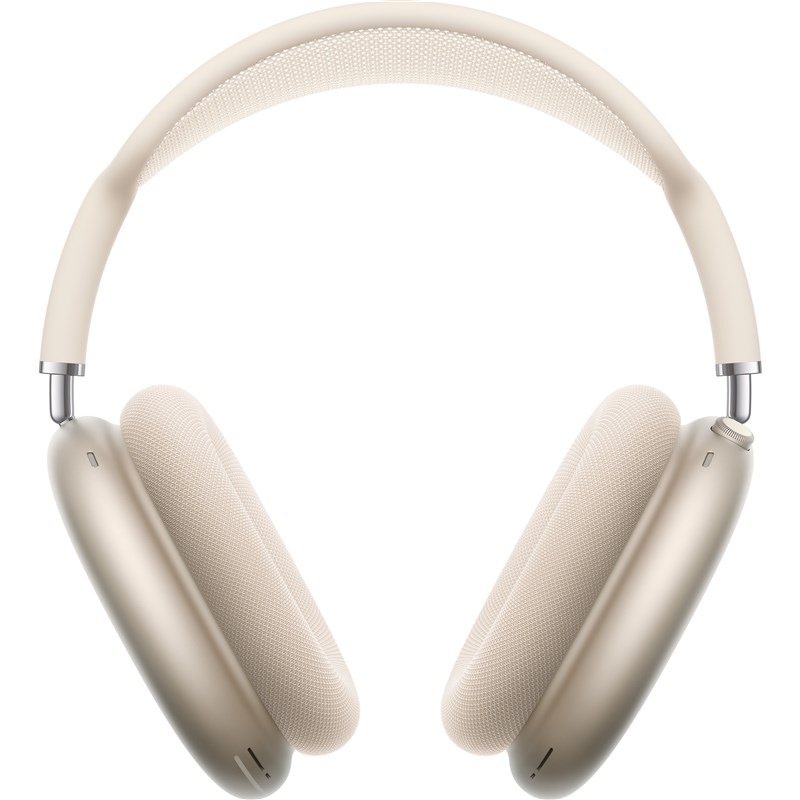 Sluchátka Apple AirPods Max 2, bílá barva.