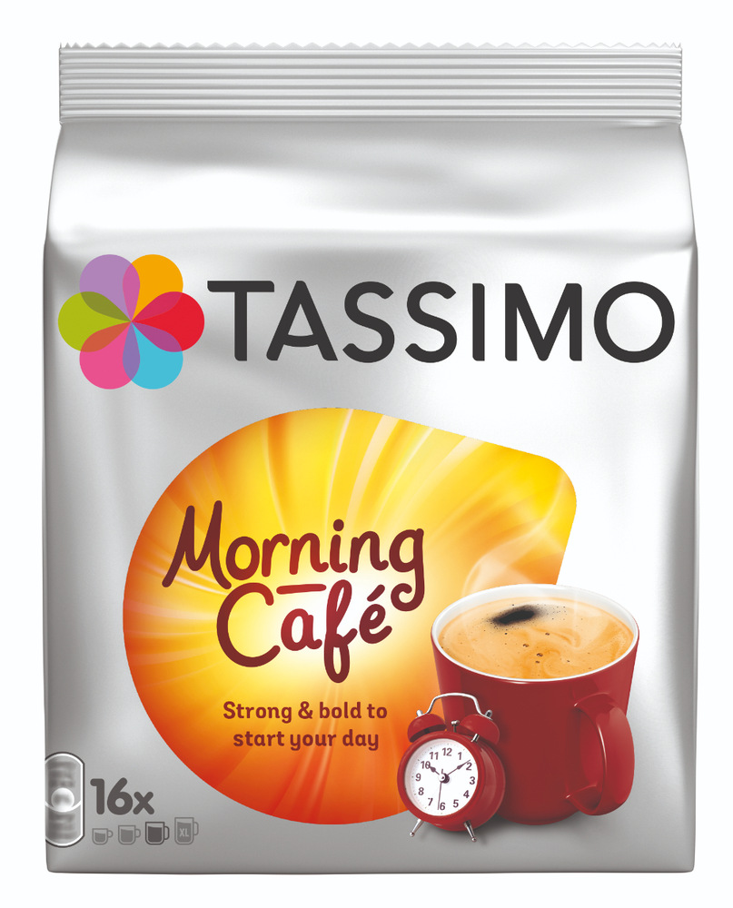 Kapsle pro espressa Tassimo Morning Café 124,8 g