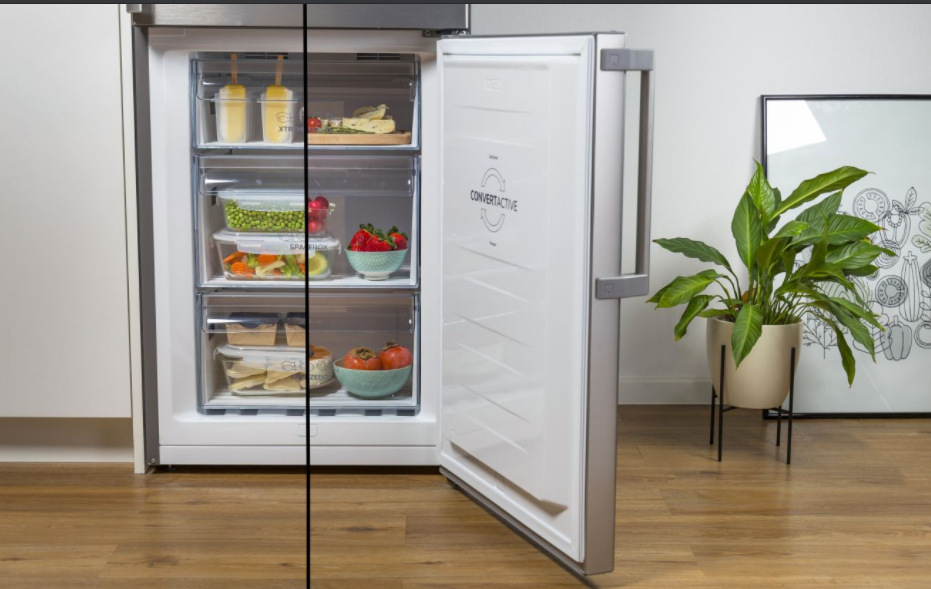 Chladnička komb. Gorenje NRC6204SW4 ConvertActive, bílá, funkce ConvertActive