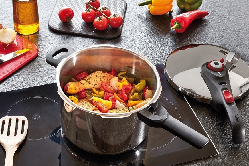 Tlakový hrnec Tefal P2530756 Secure 5 Neo, 6 l nerez