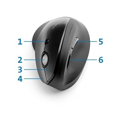 Myš KENSINGTON Pro Fit Ergo černá Myš KENSINGTON Pro Fit Ergo černá