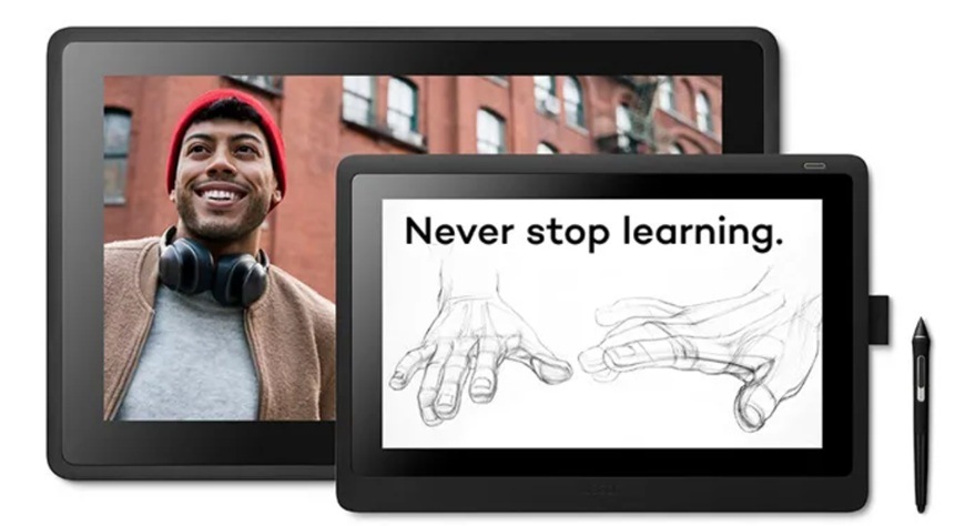 Tablet Wacom One By Medium černý/červený