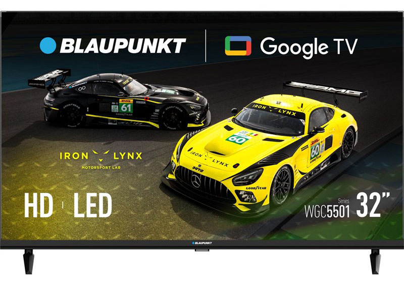 Televizor Blaupunkt 32WGC5501S v černé barvě.