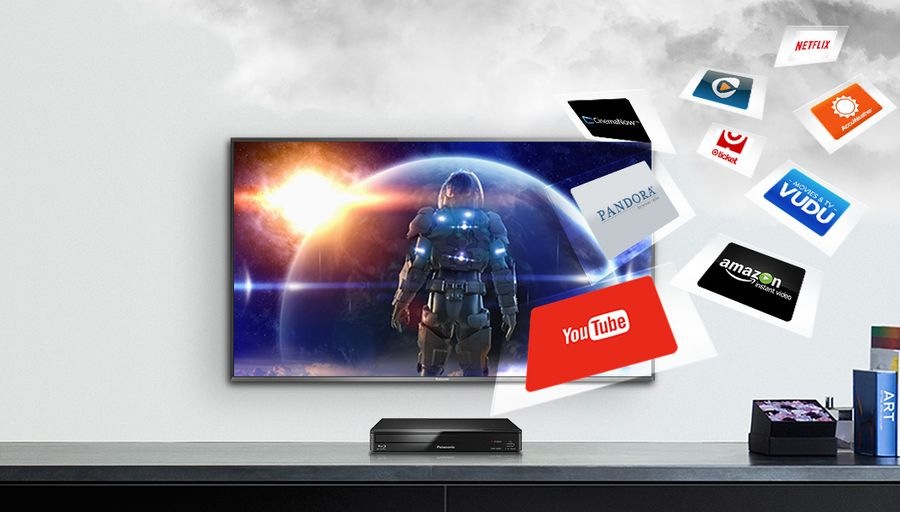 Blu-ray přehrávač Panasonic DMP-BDT181EG stříbrný Blu-ray přehrávač Panasonic DMP-BDT181EG stříbrný
