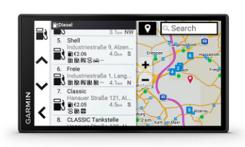 Navigační systém GPS Garmin dezl LGV610 Europe45 černý