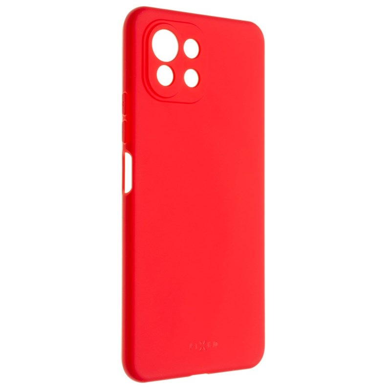 Kryt na mobil FIXED Story na Xiaomi Mi 11 Lite/Mi 11 Lite 5G červený Kryt na mobil FIXED Story na Xiaomi Mi 11 Lite/Mi 11 Lite 5G červený