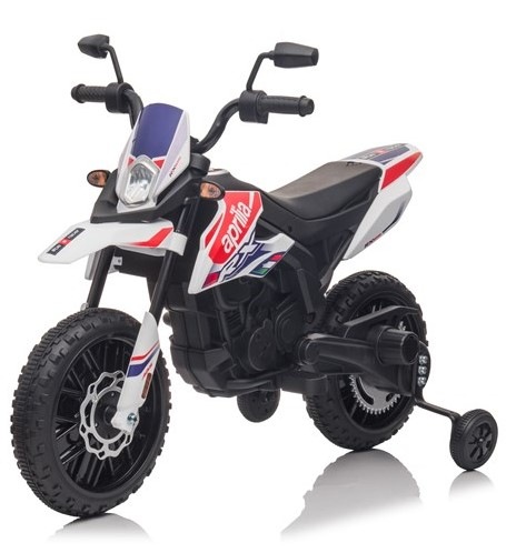 Elektrická motorka ELJET® Aprilia RX125 bílá