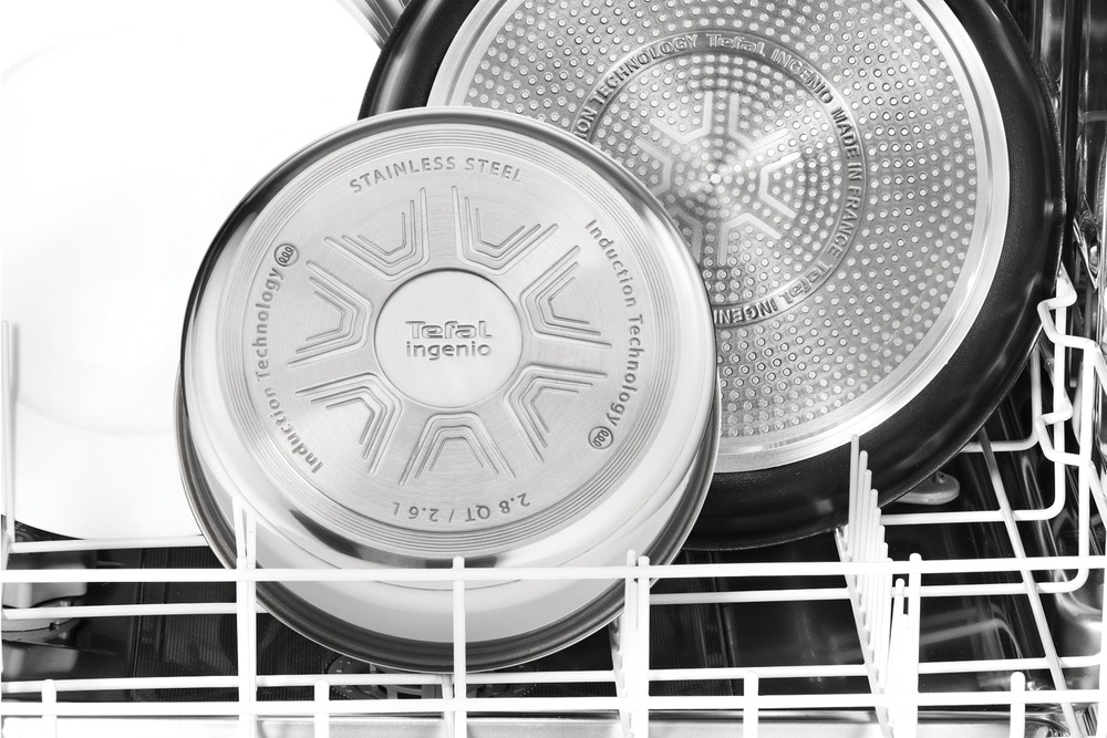 Sada nádobí Tefal Ingenio L881S904, 9 ks nerez