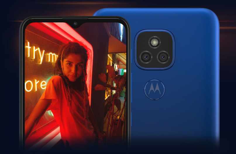 Mobilní telefon Motorola Moto E7 Plus modrý Mobilní telefon Motorola Moto E7 Plus modrý