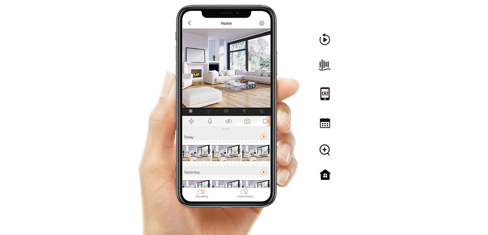 IP kamera EZVIZ C6N bílá