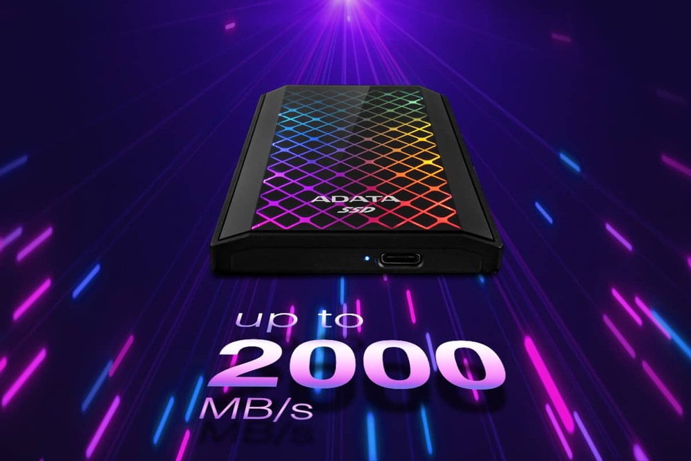 SSD externí ADATA SE900G 2TB USB 3.2 Gen2 x2 černý ADATA 2TB SE900G