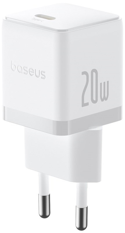 Nabíječka do sítě Baseus Palm 20W USB-C PD QC 3.0 - bílá